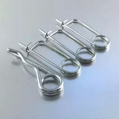 স্টিল ব্রোচ শেপ কোটার সেফটি পিন স্প্রিং পিন